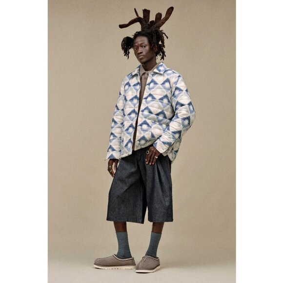 UGG Tasman Shaggy Suede Slippers Men Winter Shoes Size US12 - Picture 7 of 12